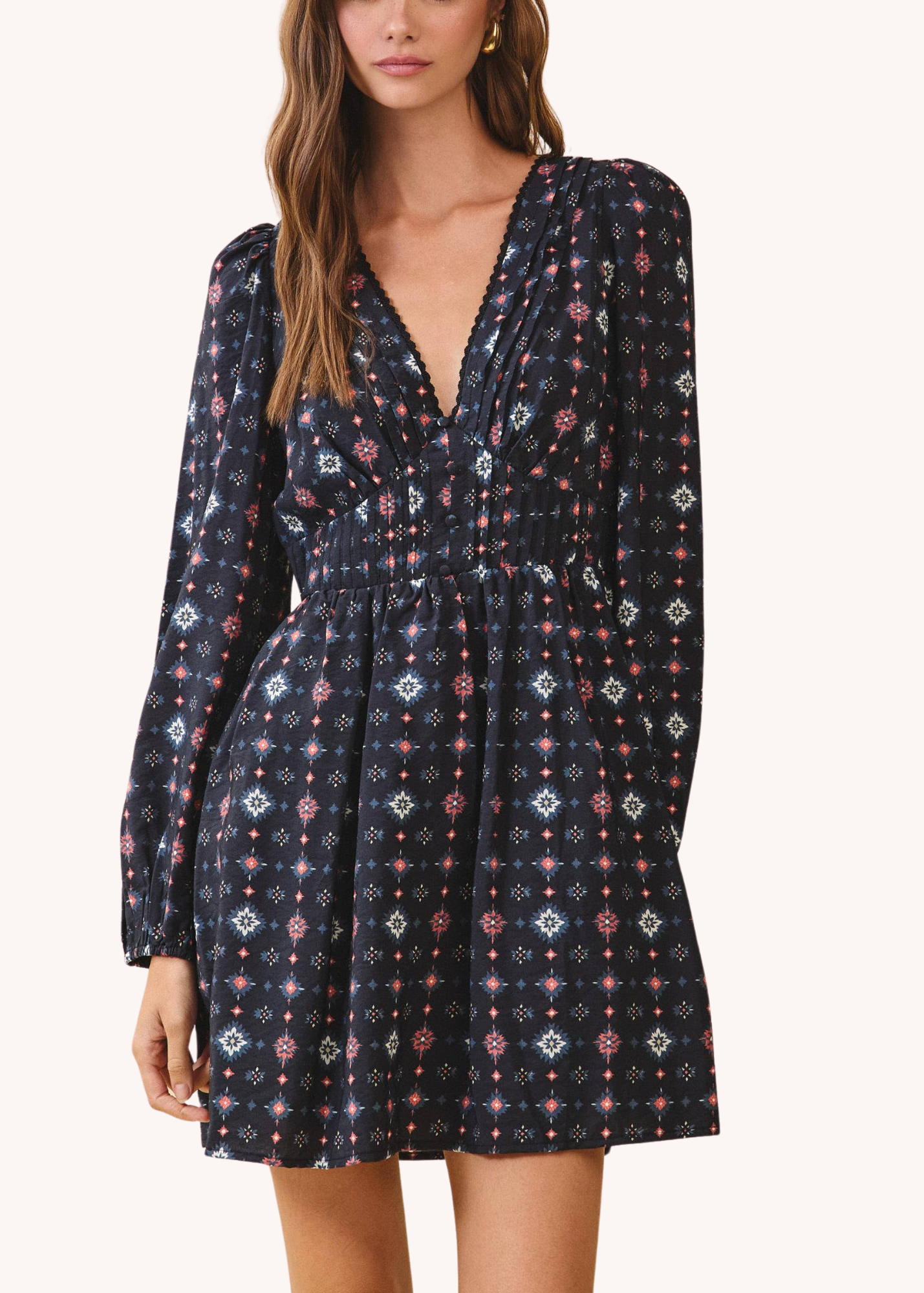 Mallory Mini Smocked Dress