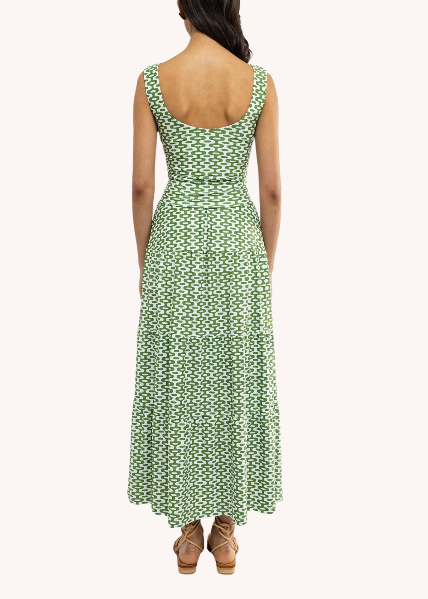 Ginger Dress in Dirty Martini