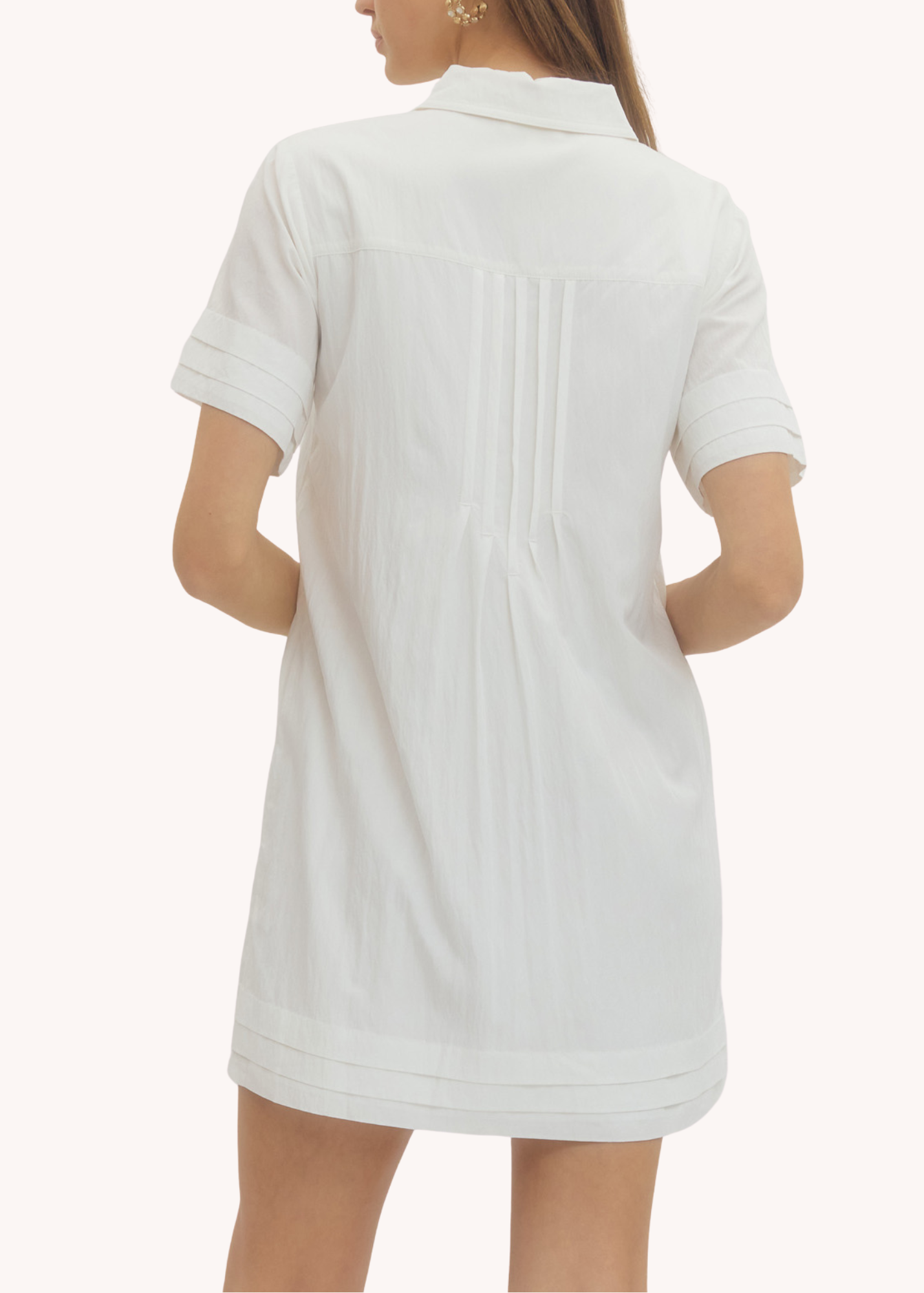 Eleanor Mini Dress in White