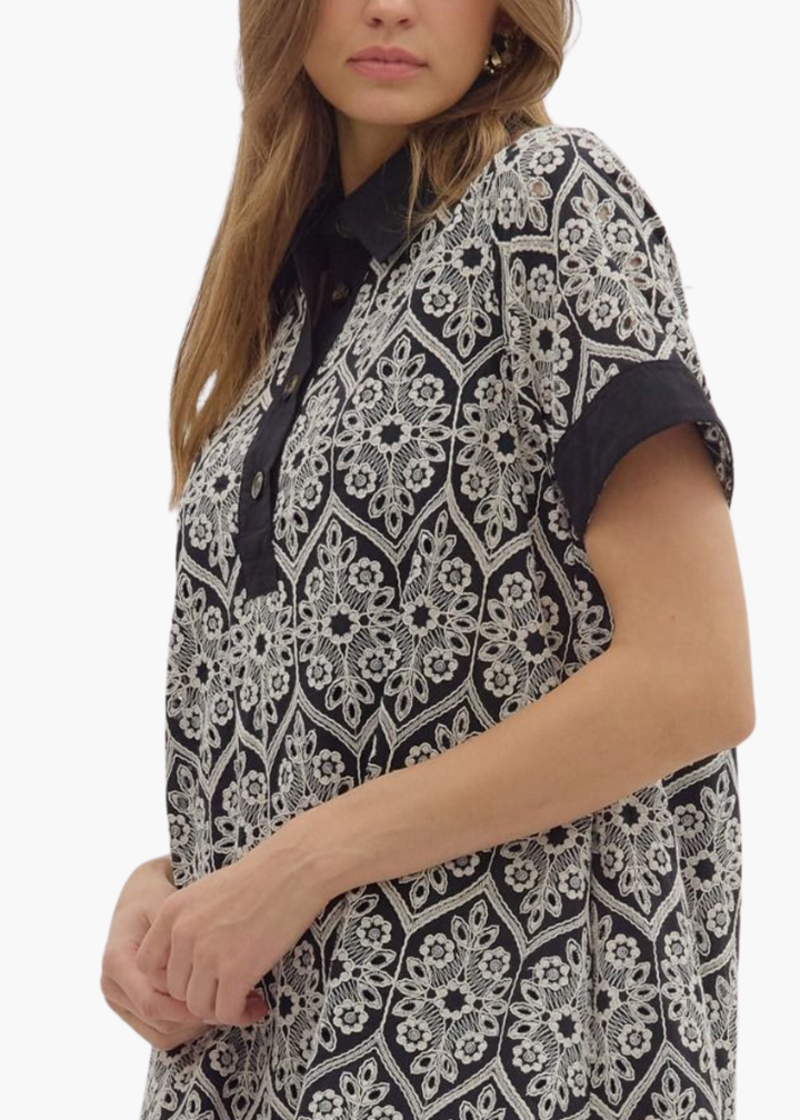 Beckett Dress in Black