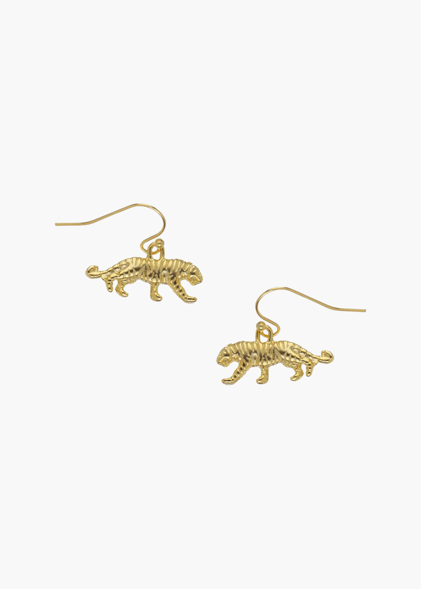 Mini Tiger Drop Earrings