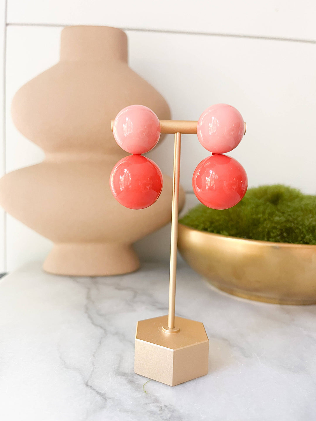 Bubble Gum Baubles in Coral