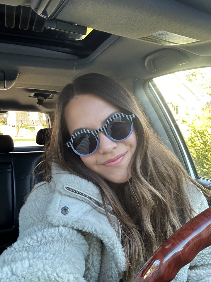 Georgie Sunglasses in Pool Boy Blues