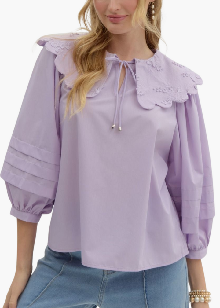 Marburger Top in Lavender