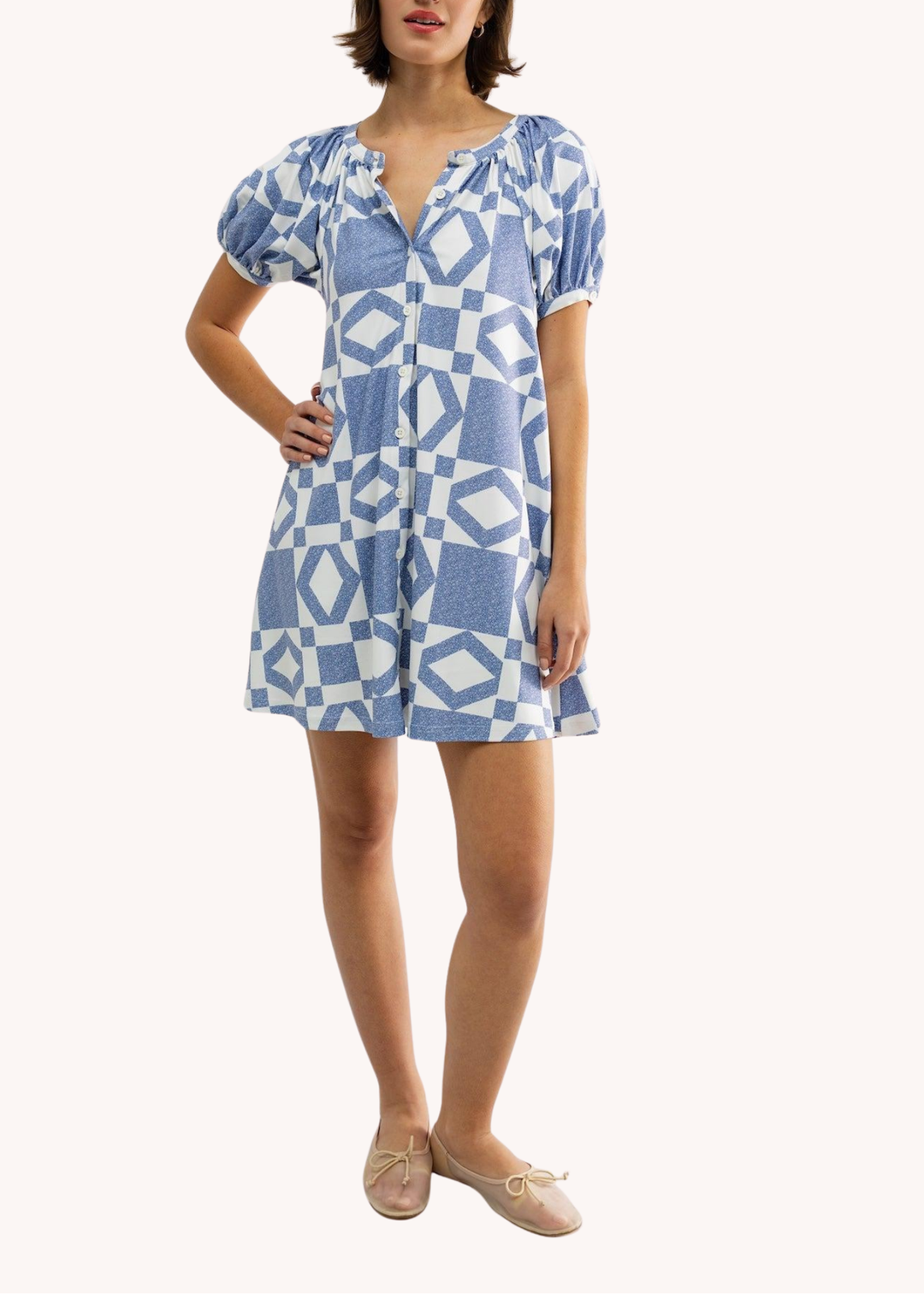 Posie Dress in Flower Patch
