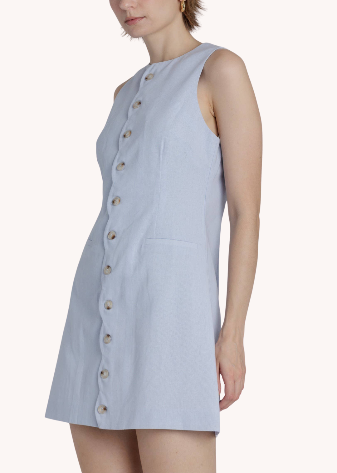 Marisol Scalloped Mini Dress