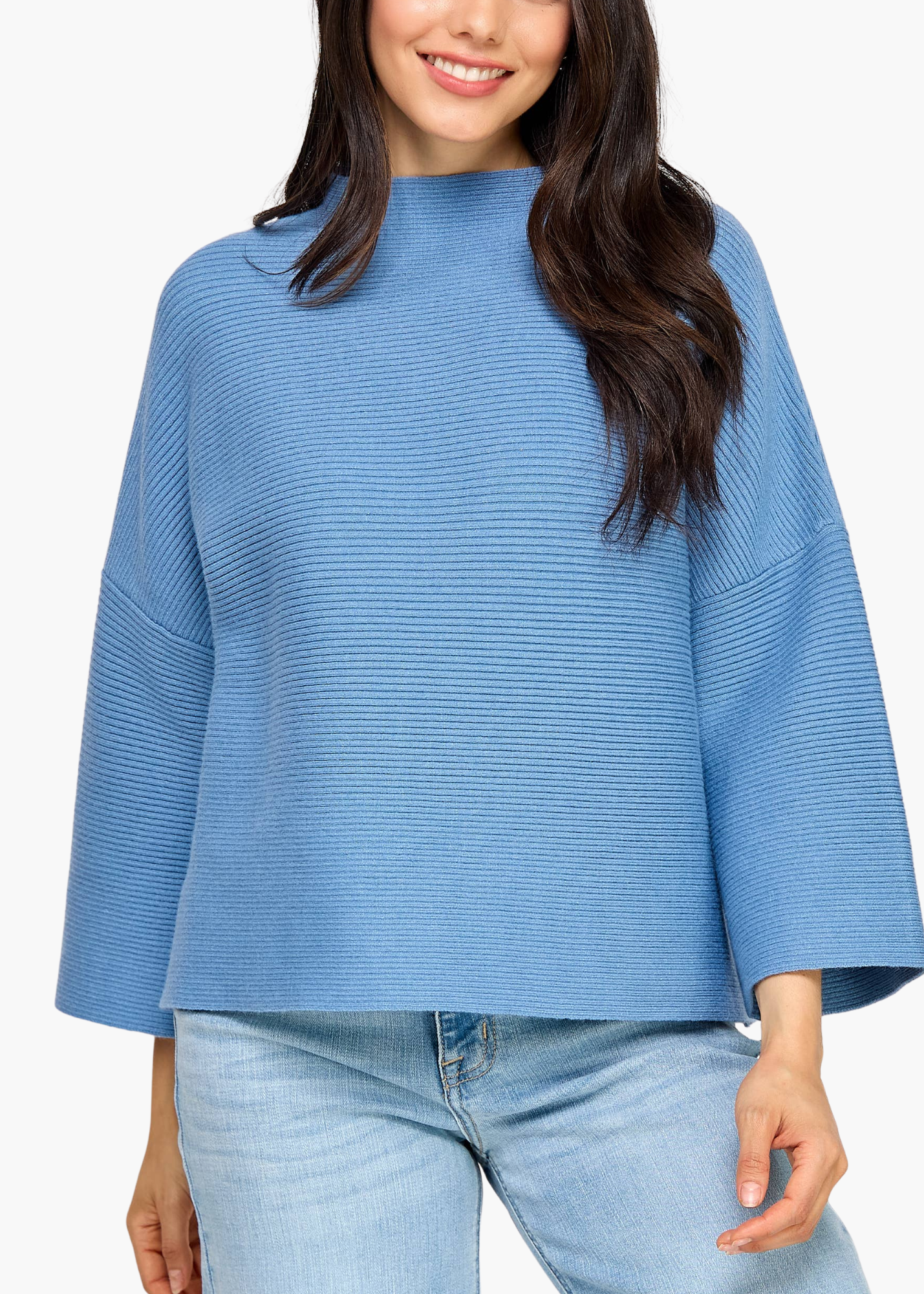 Sadie Pullover in Sky
