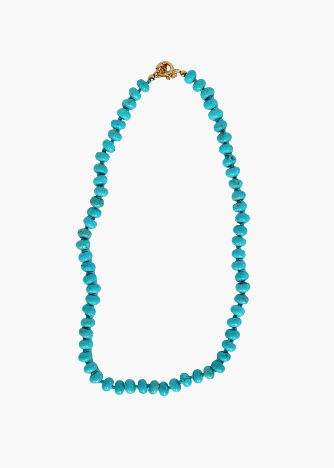 18" Turquoise Candy Necklace