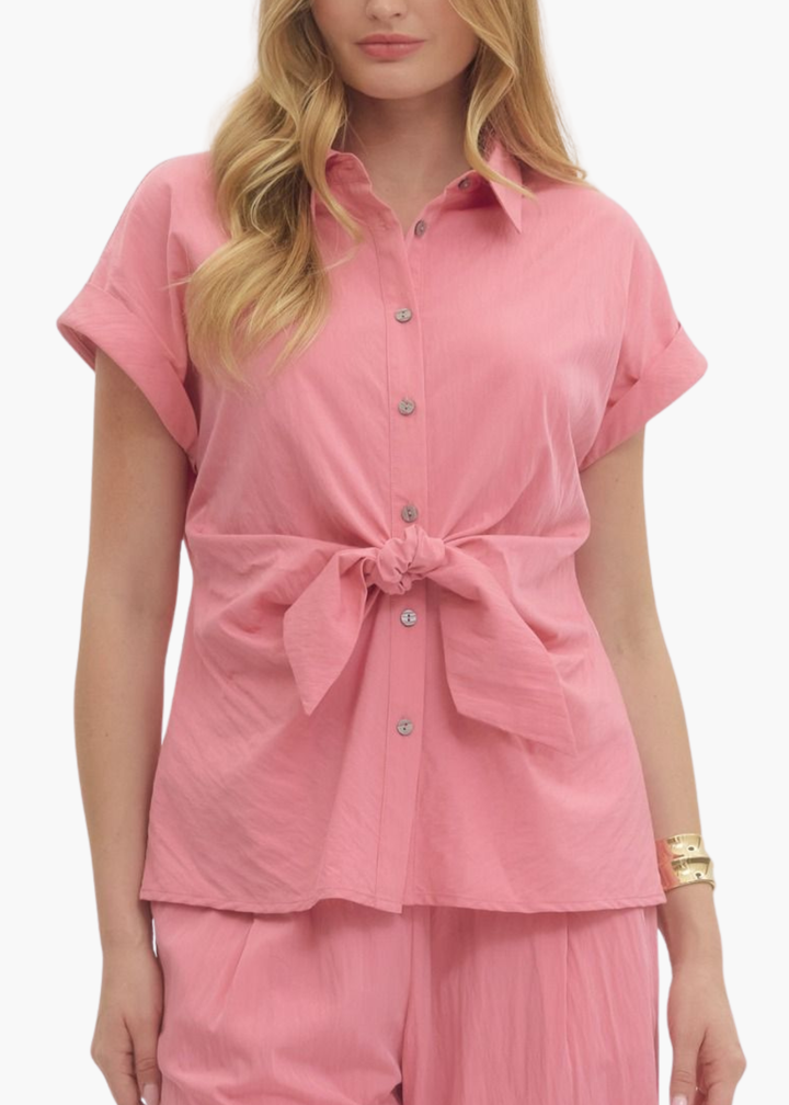 Mila Top in Light Pink