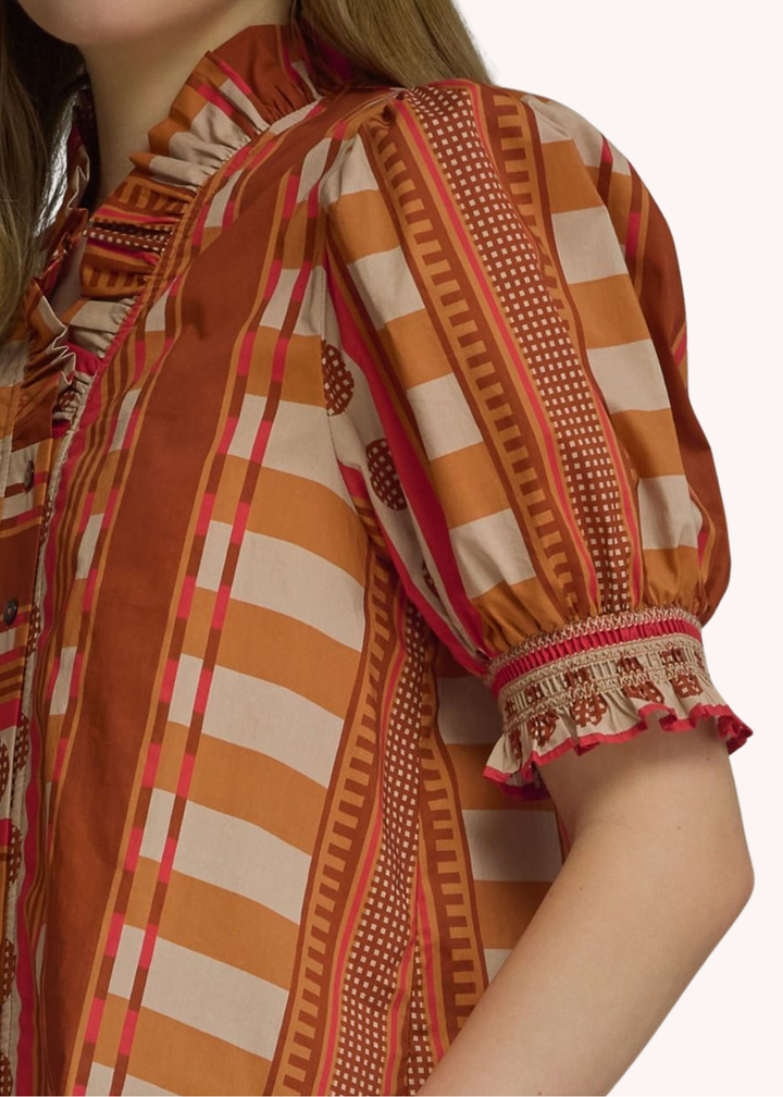 Wilson Top in Cinnamon
