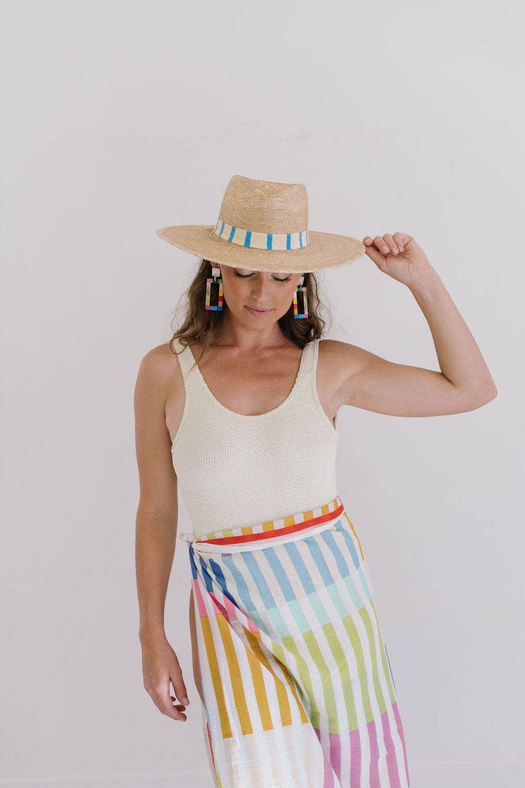 Rainbow Stripe Sarong