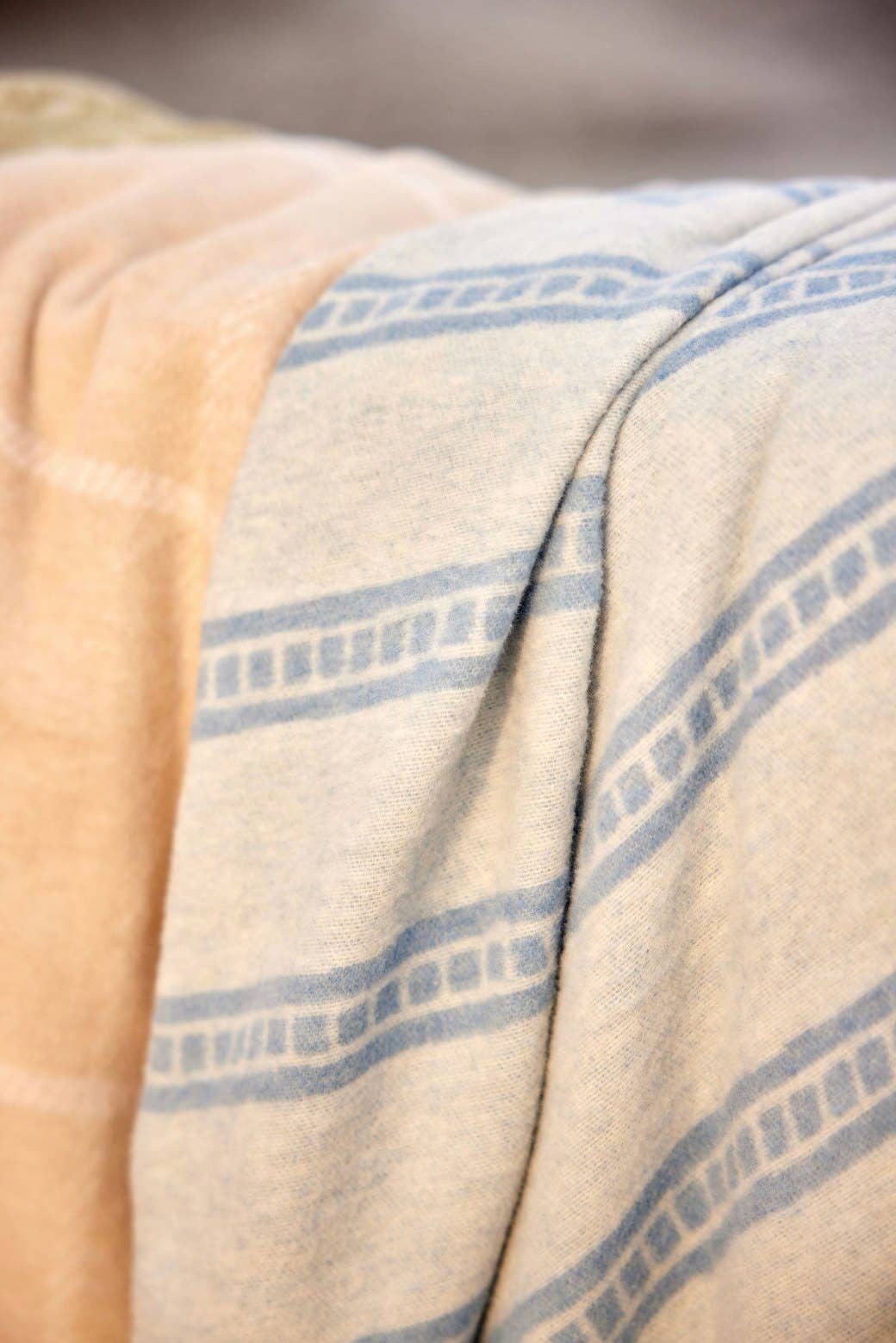 Chappy Wrap Lightweight Blanket in Tile Stripe
