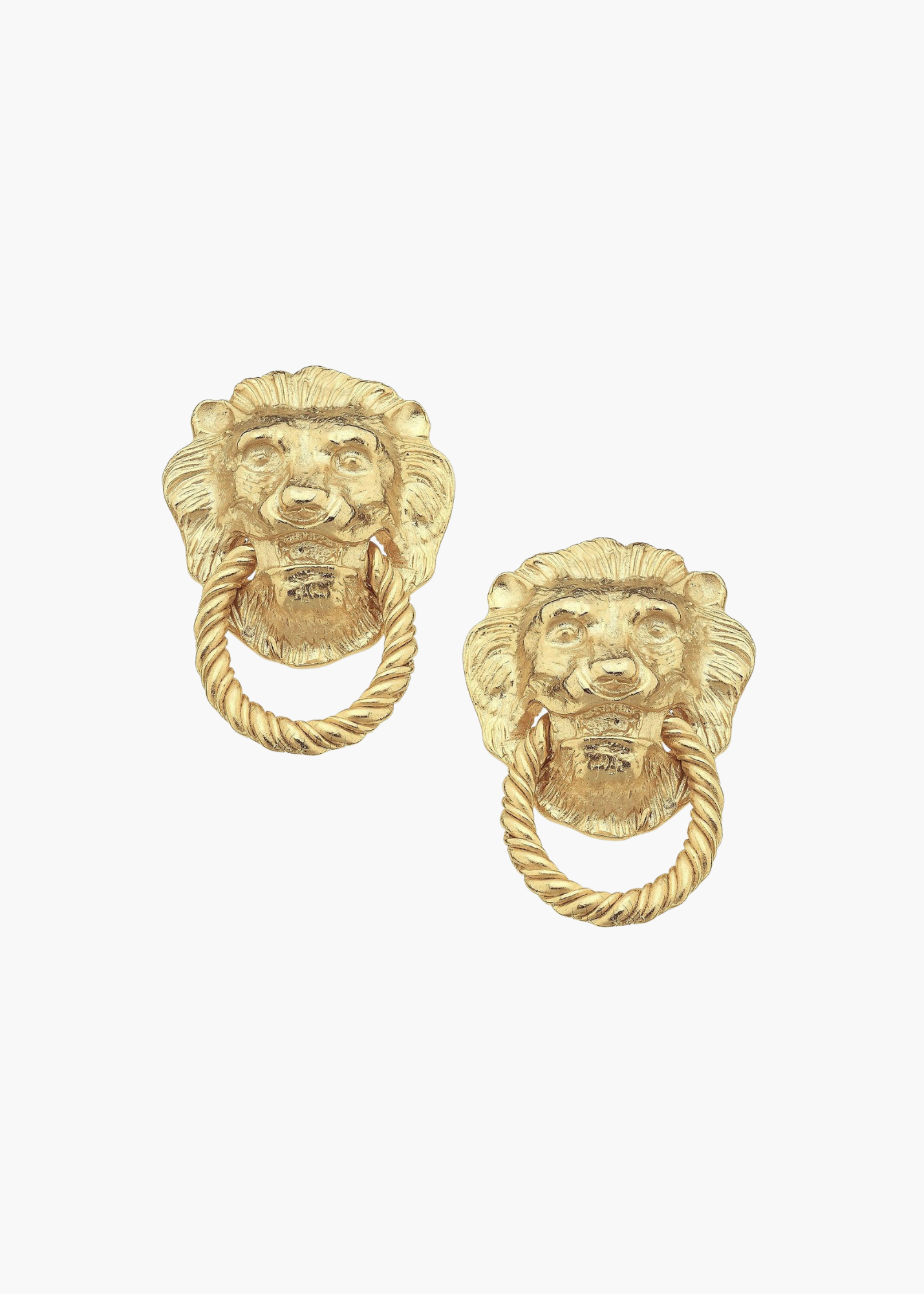Lion Knocker Earrings
