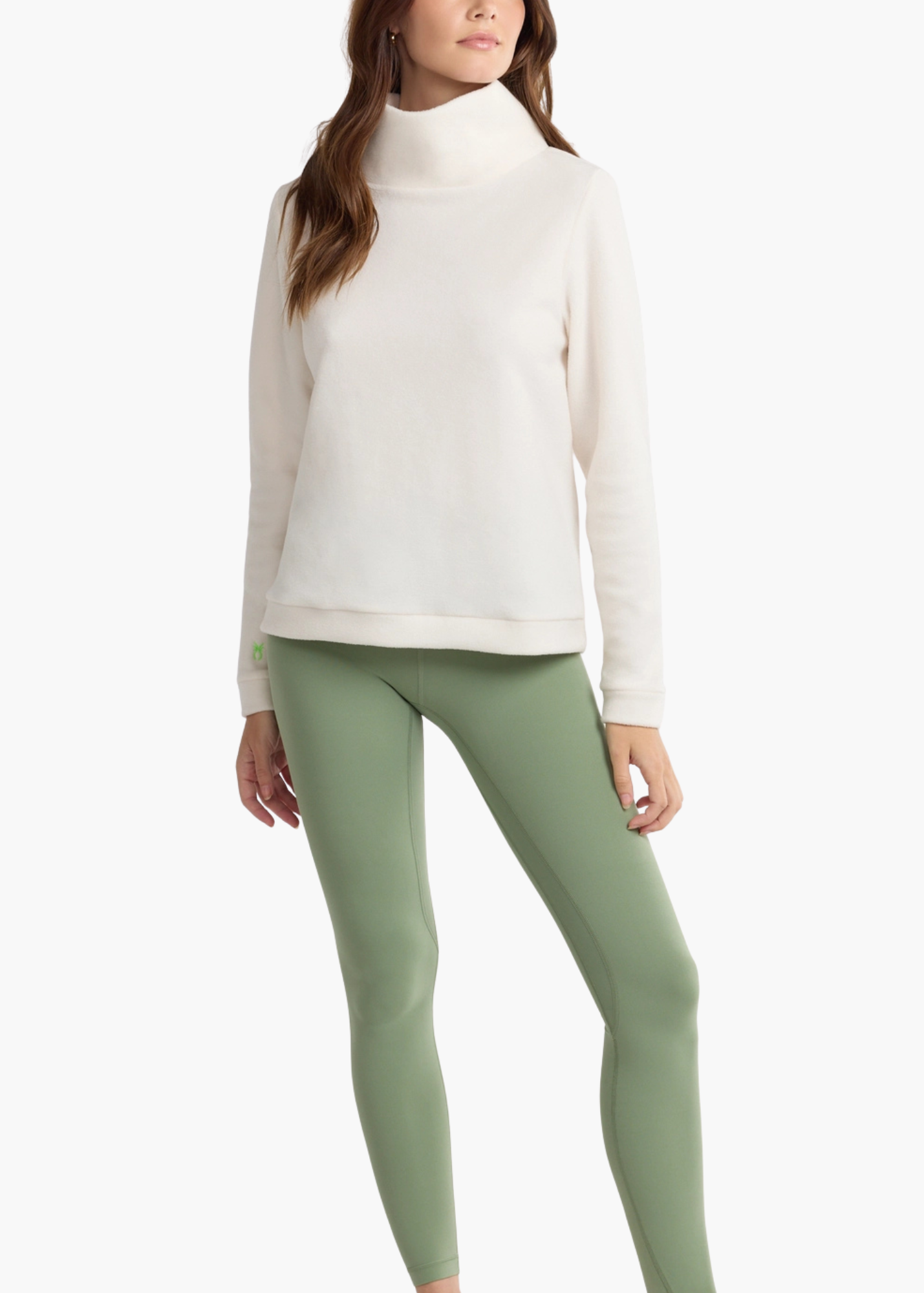 Park Slope Turtleneck in Cream