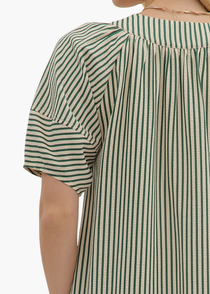 Annie Midi Dress in Green