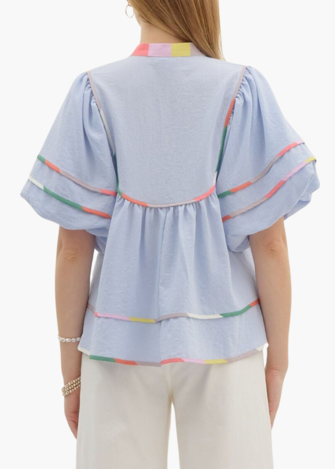Amelia Top in Blue
