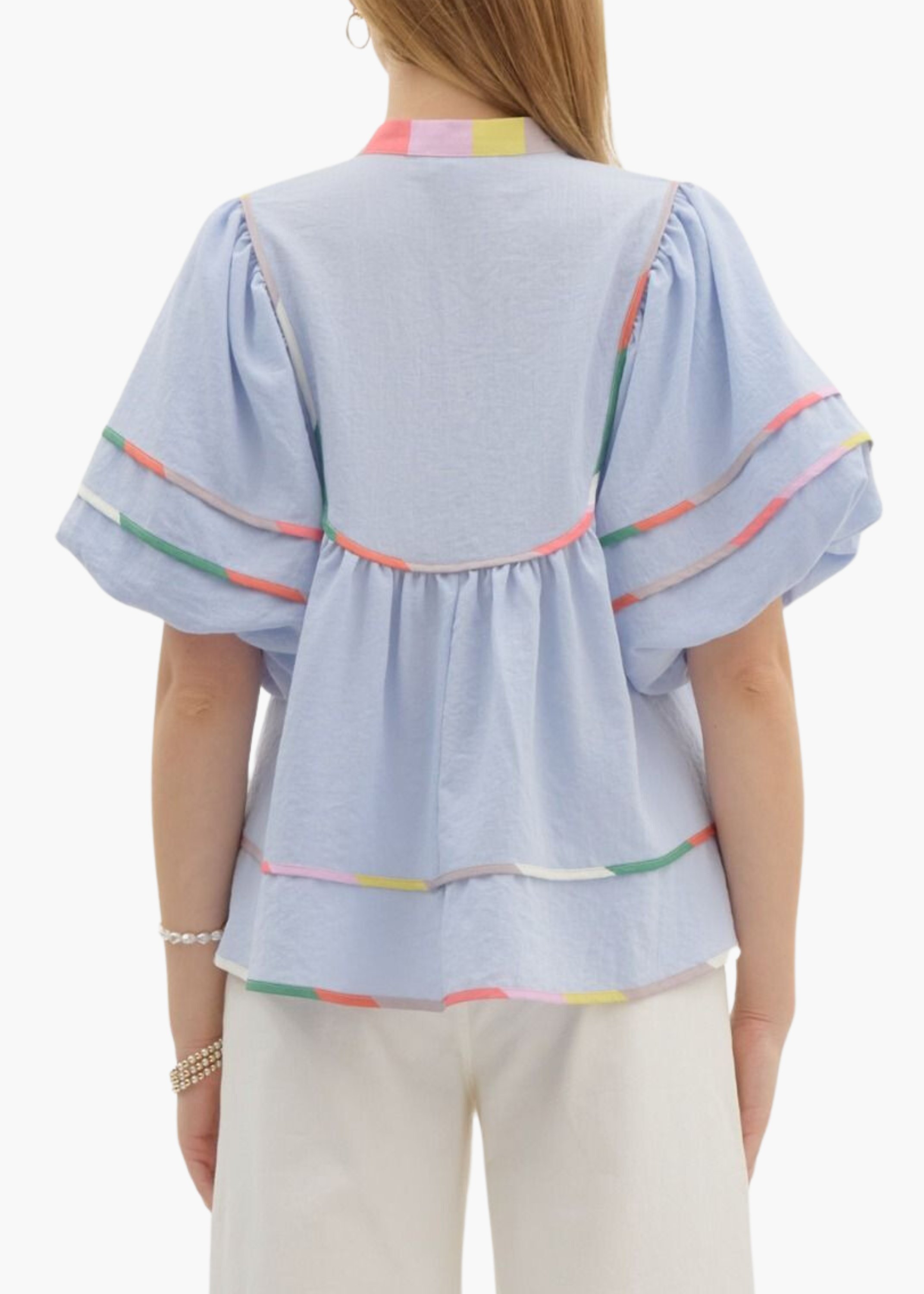 Amelia Top in Blue