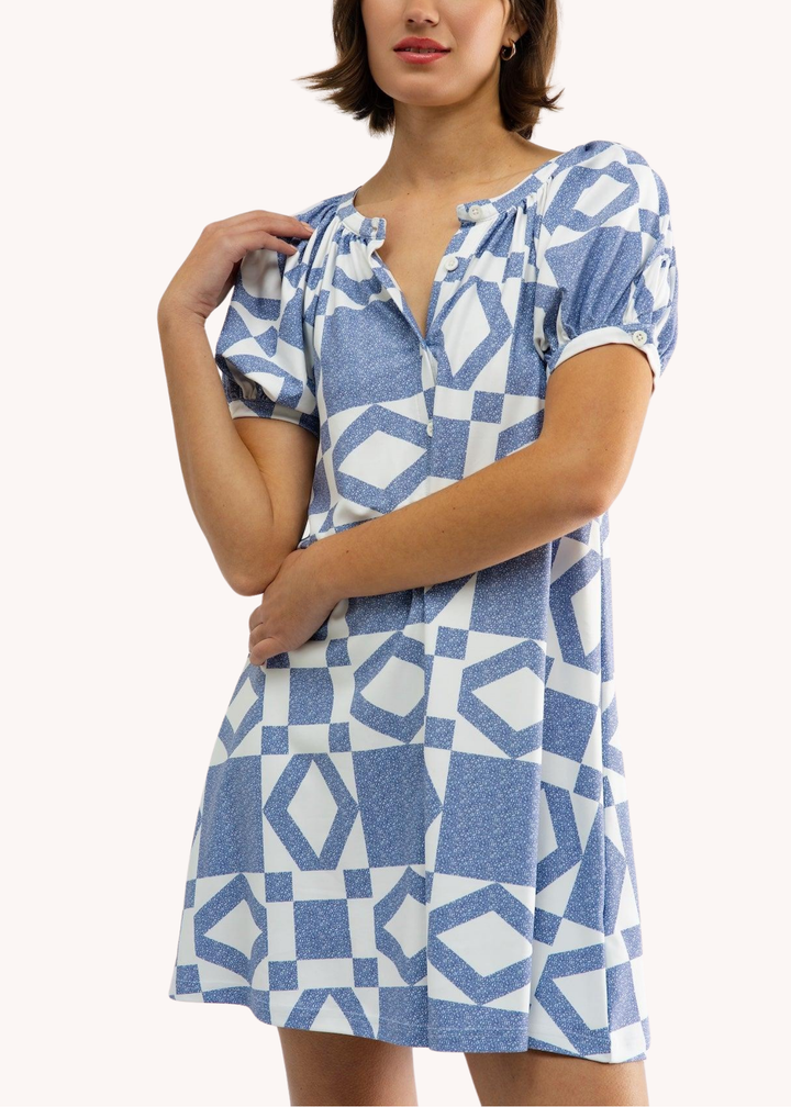 Posie Dress in Flower Patch