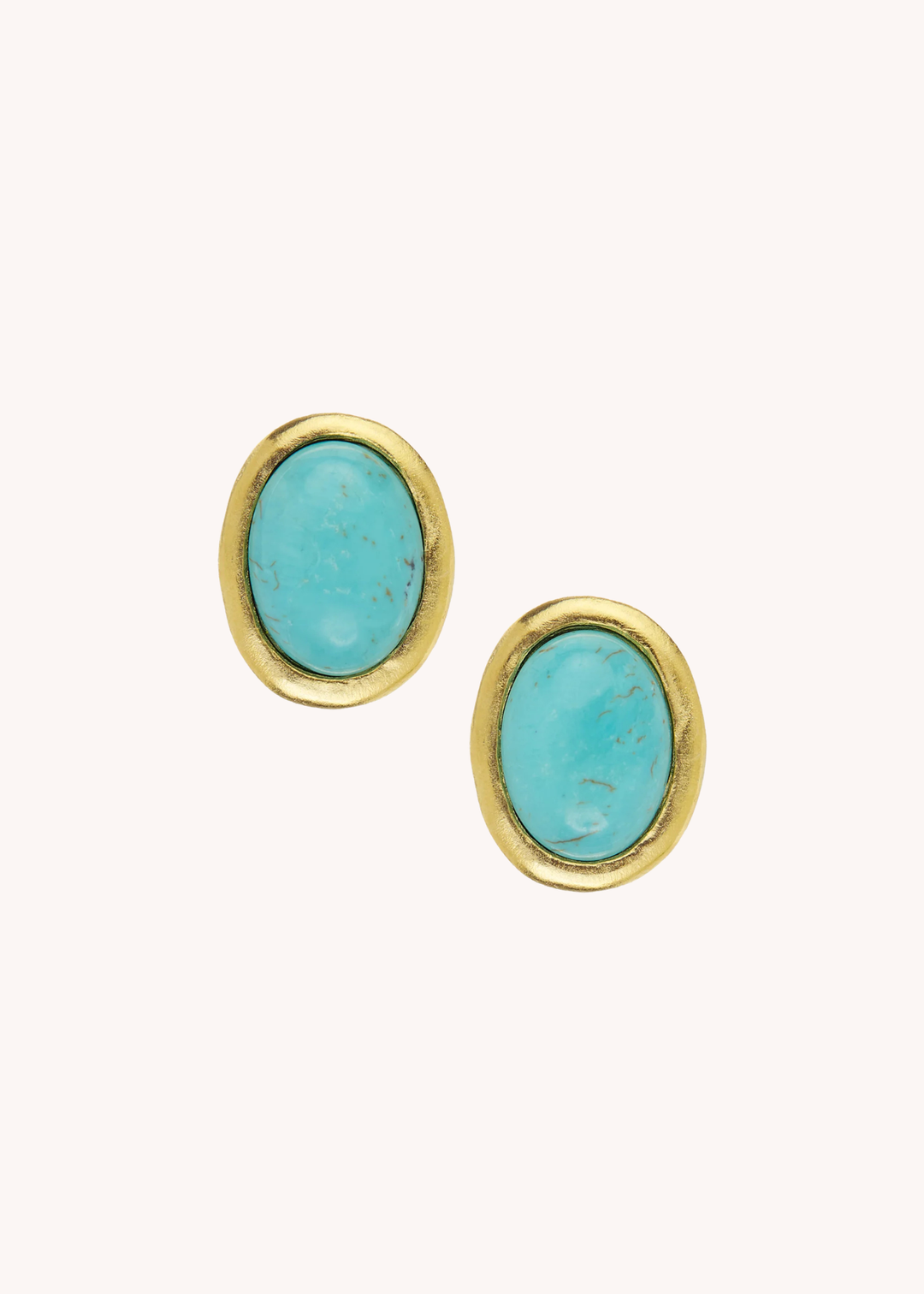 Caroline Studs in Turquoise