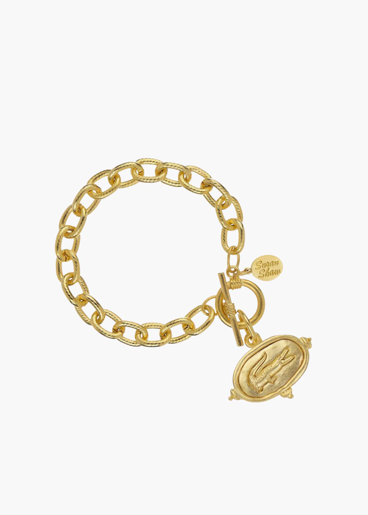 Alligator Intaglio Bracelet