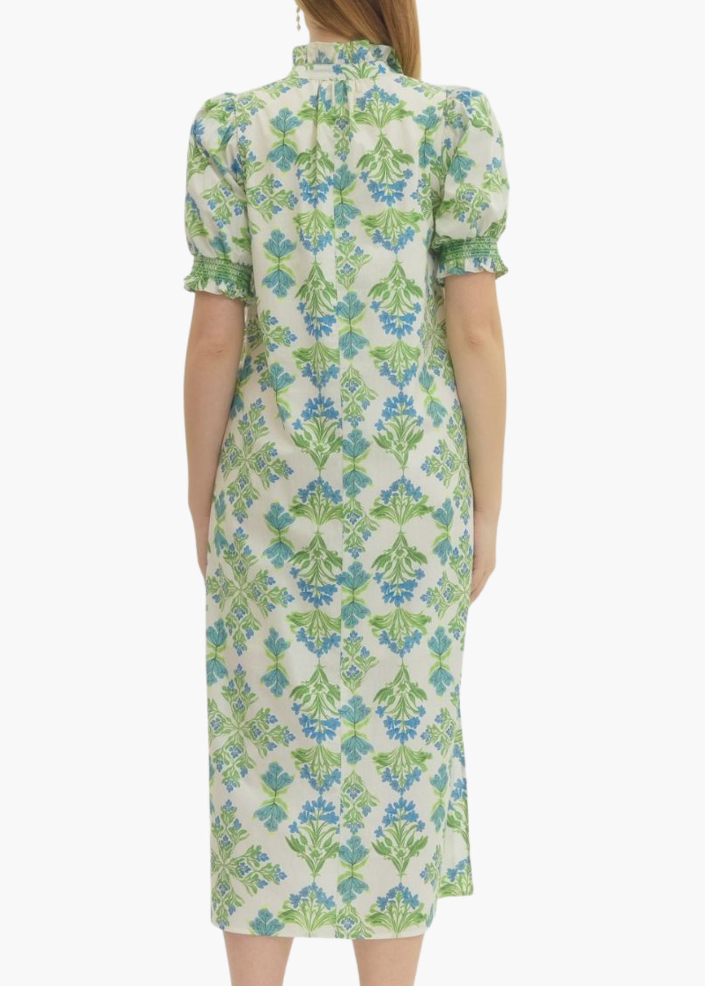 Sacha Midi Dress in Cream