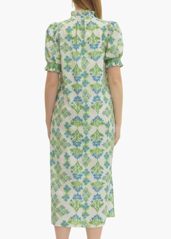 Sacha Midi Dress in Cream