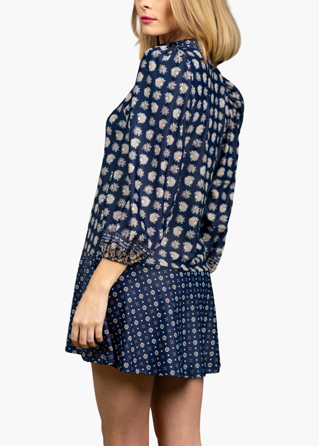 Hazel Dress in Flora Paisley Multi