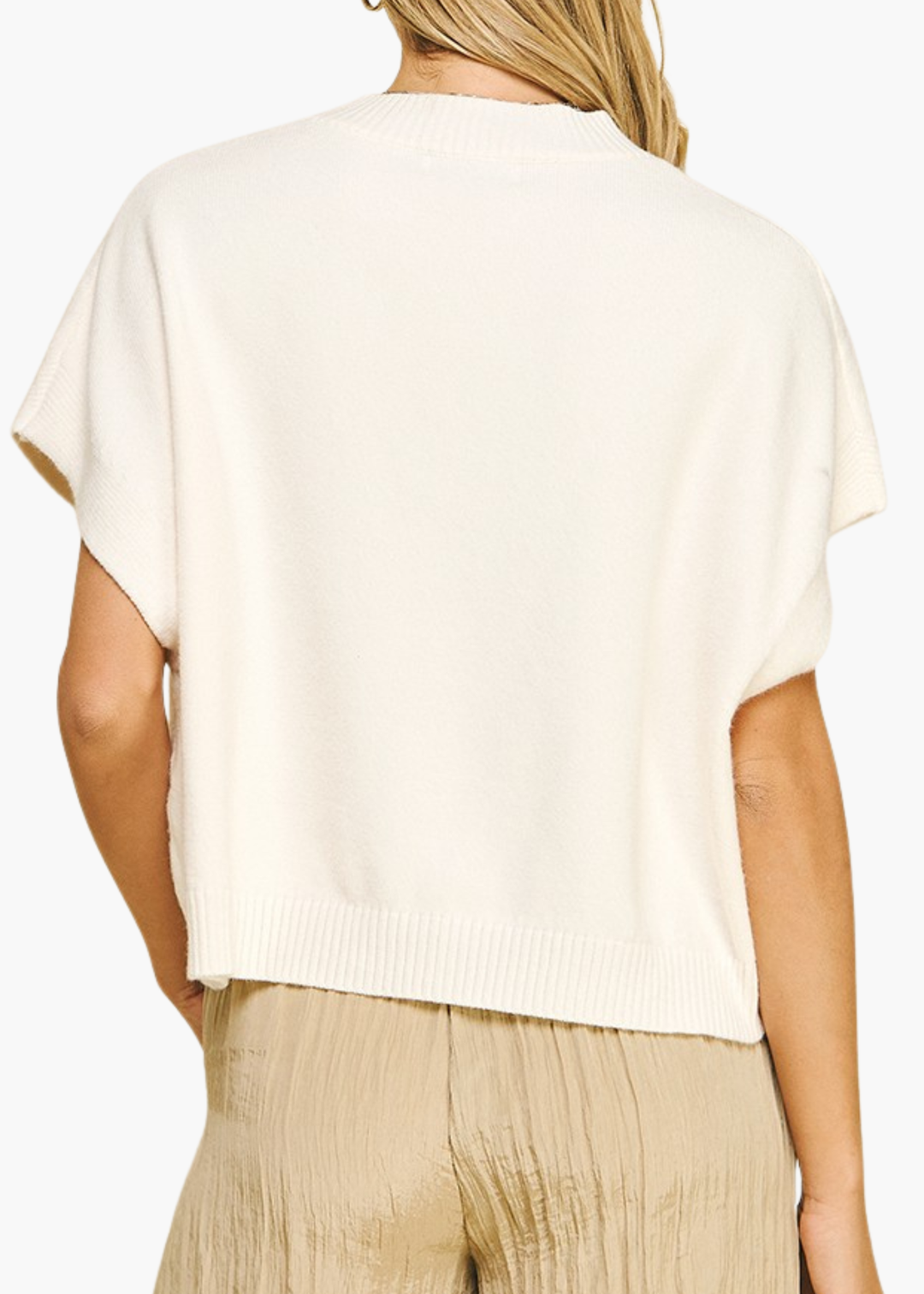 Addie Sweater in Ivory