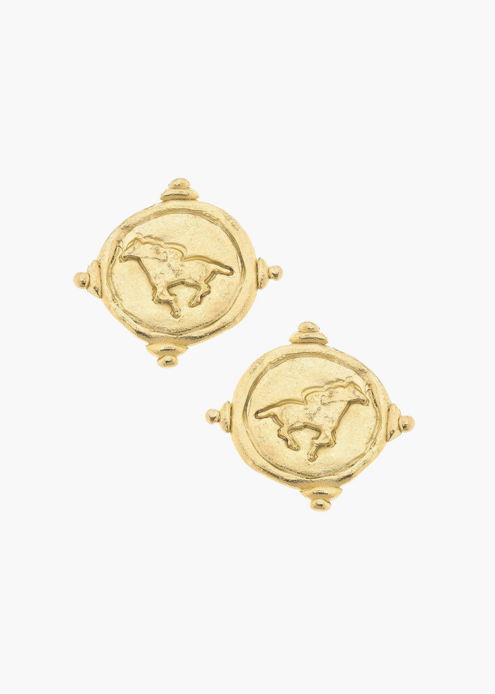 Mustang Intaglio Studs
