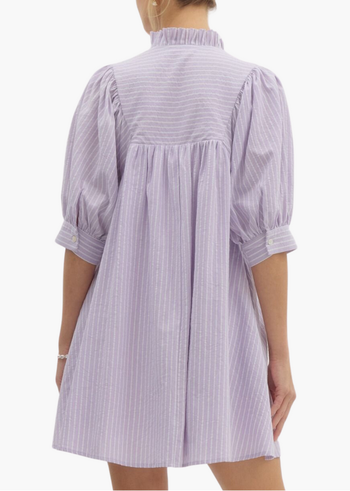 Kailee Mini Dress in Lavender