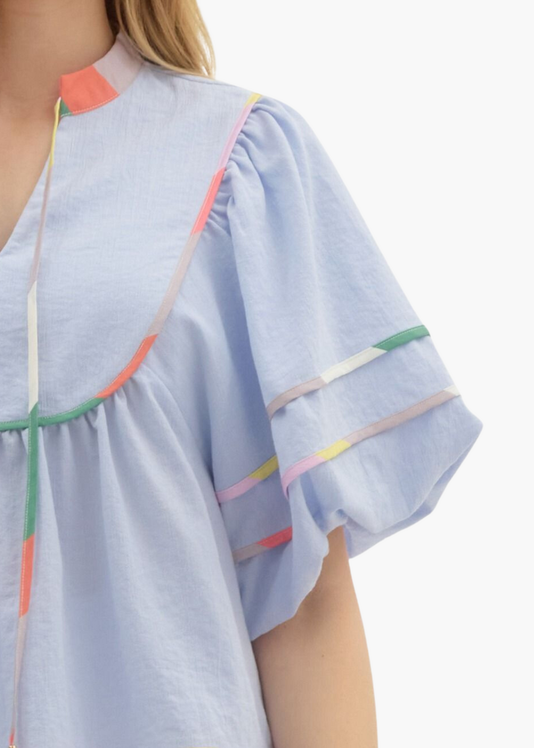Amelia Top in Blue