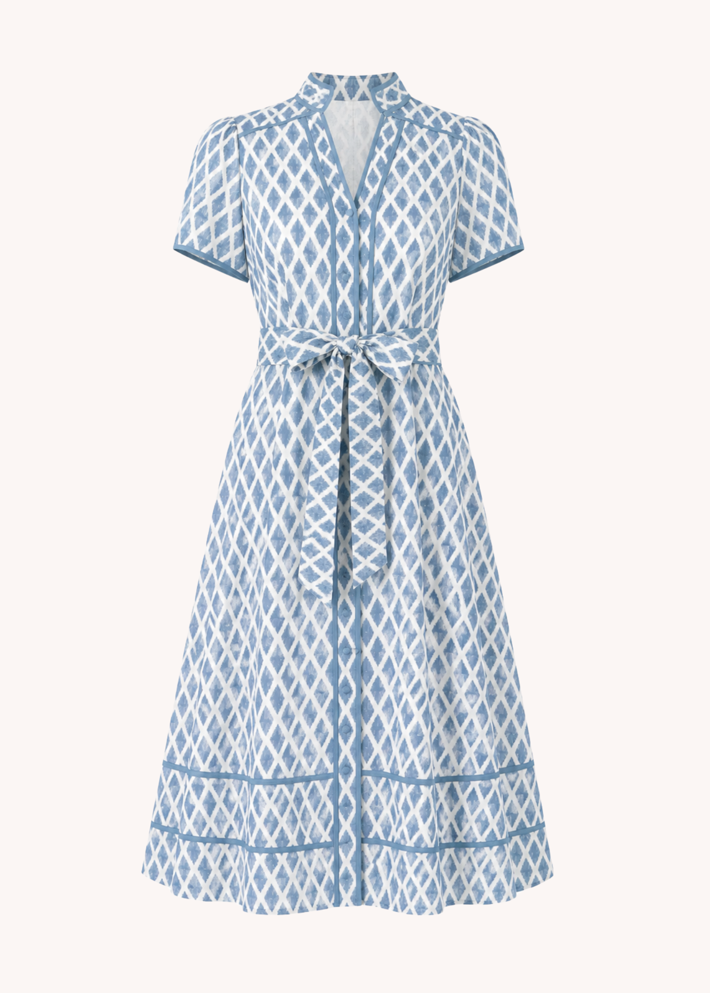 Cammie Midi Dress in Chambray
