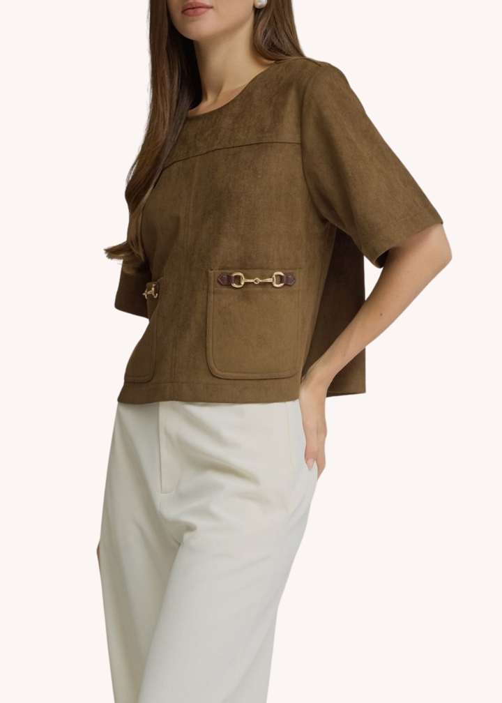 Ryder Top in Wood