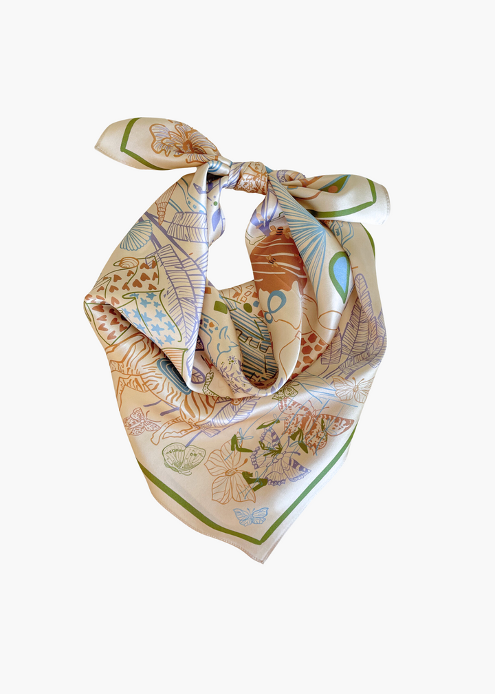 The Provence Silk Scarf