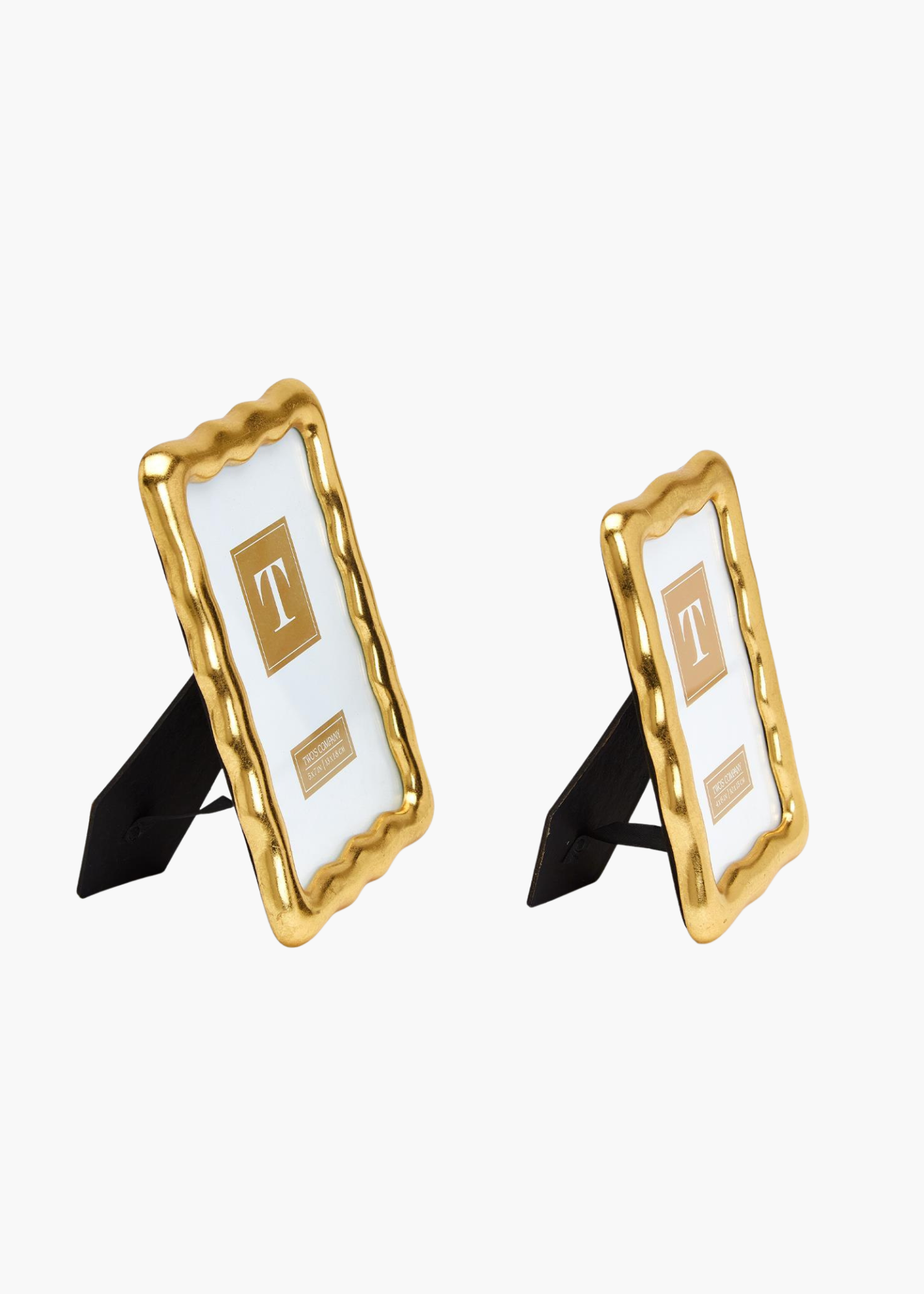 Vintage Ore Wavy Frames in Gold
