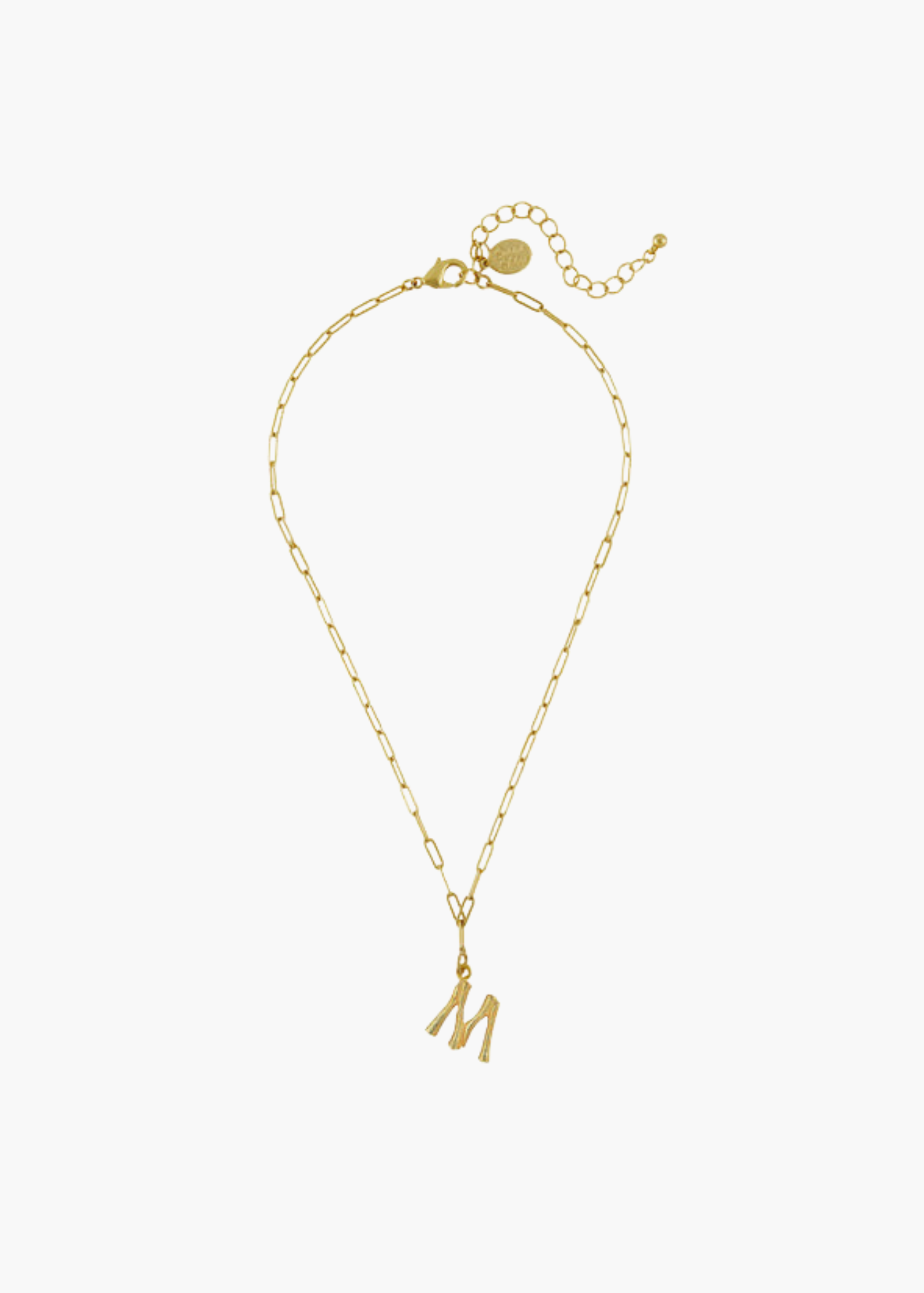 Susan Shaw Letter M Necklace