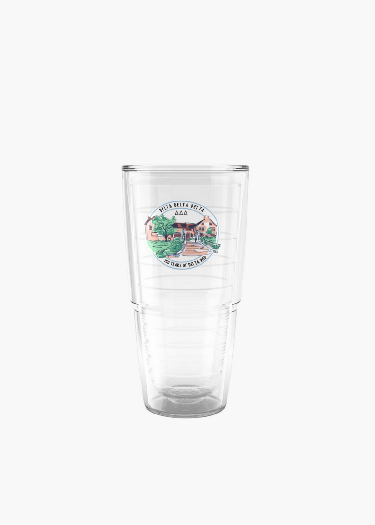 Preorder: Delta Rho Centennial Embroidered Patch Tervis® Tumbler
