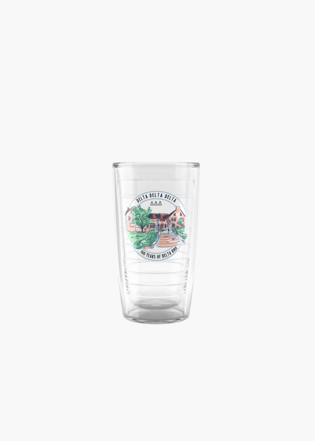 Preorder: Delta Rho Centennial Embroidered Patch Tervis® Tumbler