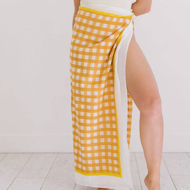 Gingham Sarong