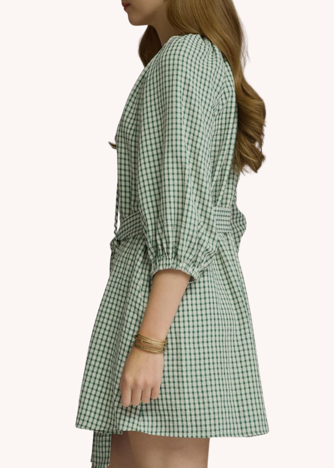 Anderson Mini Dress in Green