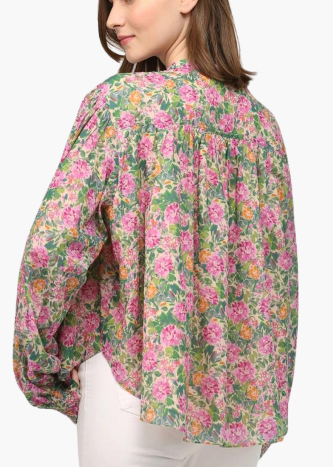 Dawn Smocked Sleeve Blouse