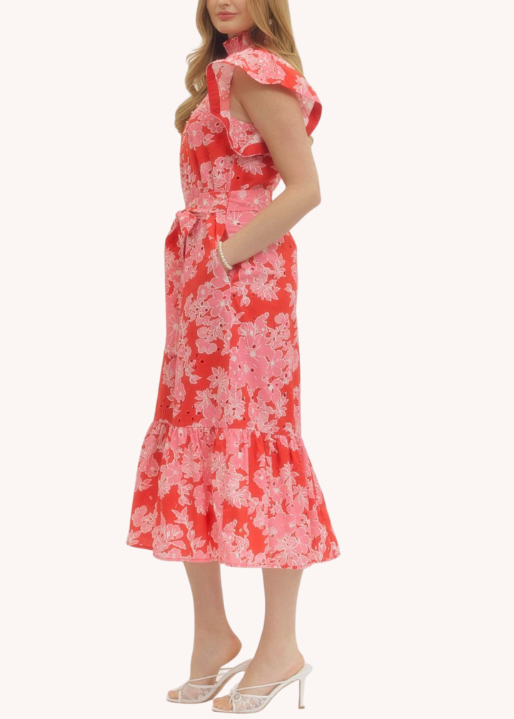Miller Dress in Red