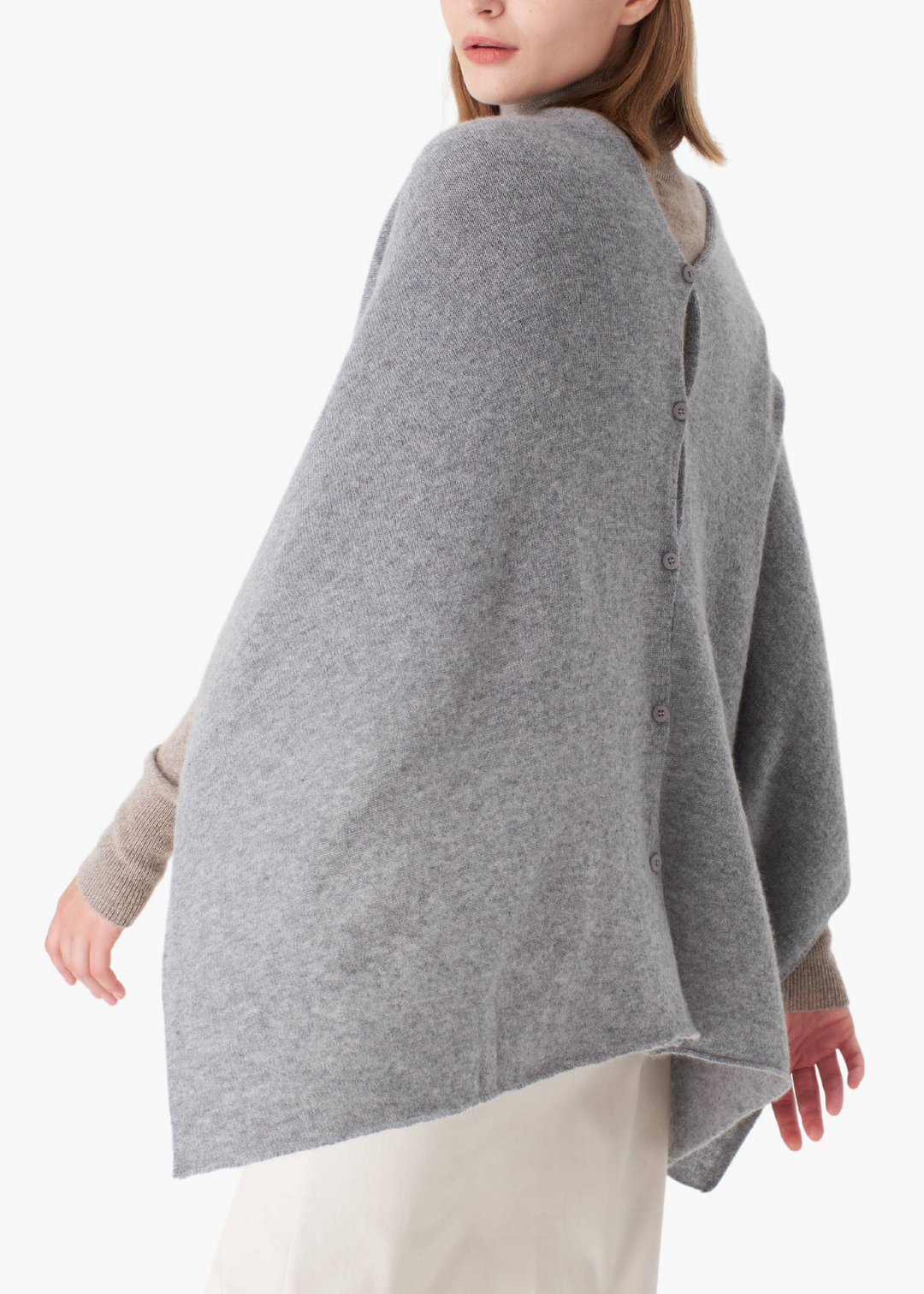 Cashmere Topper in Grey