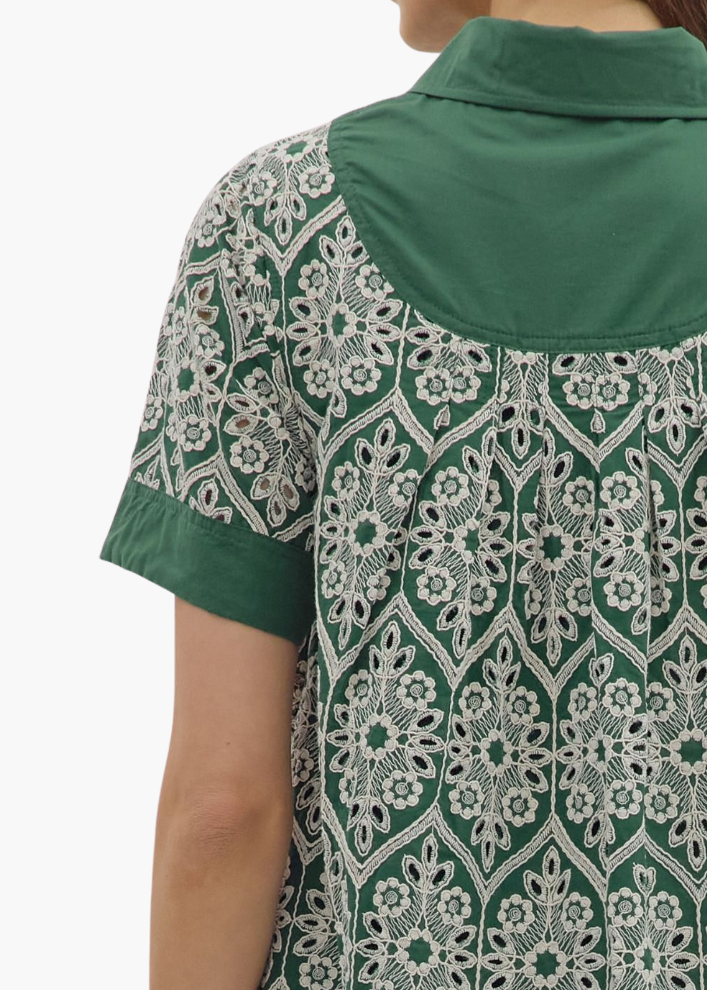 Beckett Dress in Hunter Green