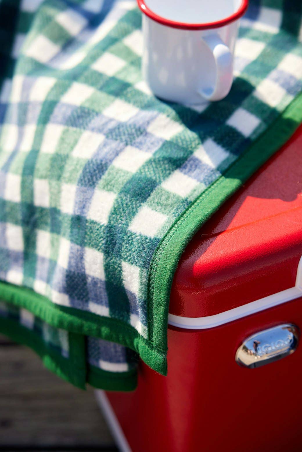Chappy Wrap Blanket in Pine Tree Plaid