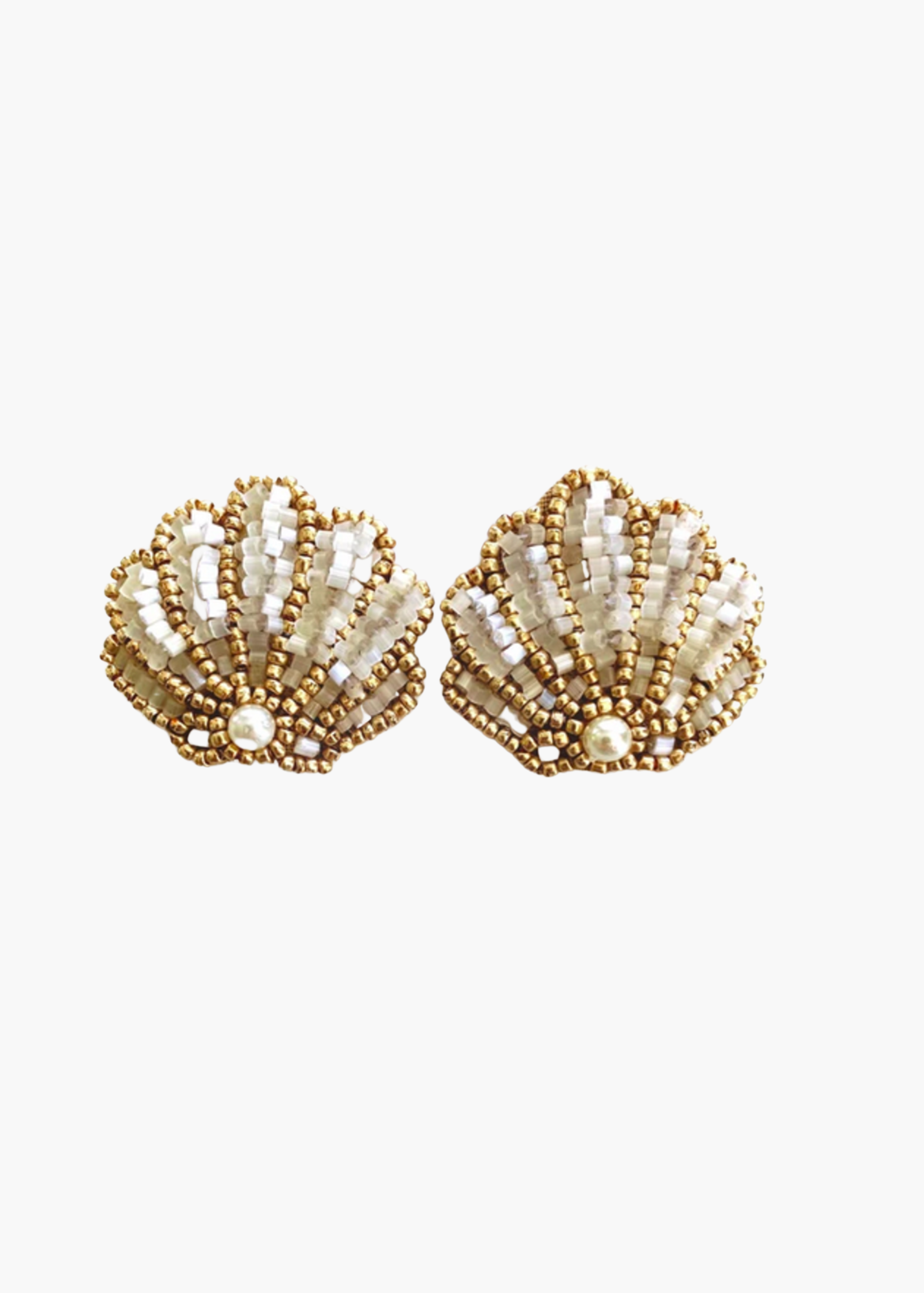 Seashell Studs