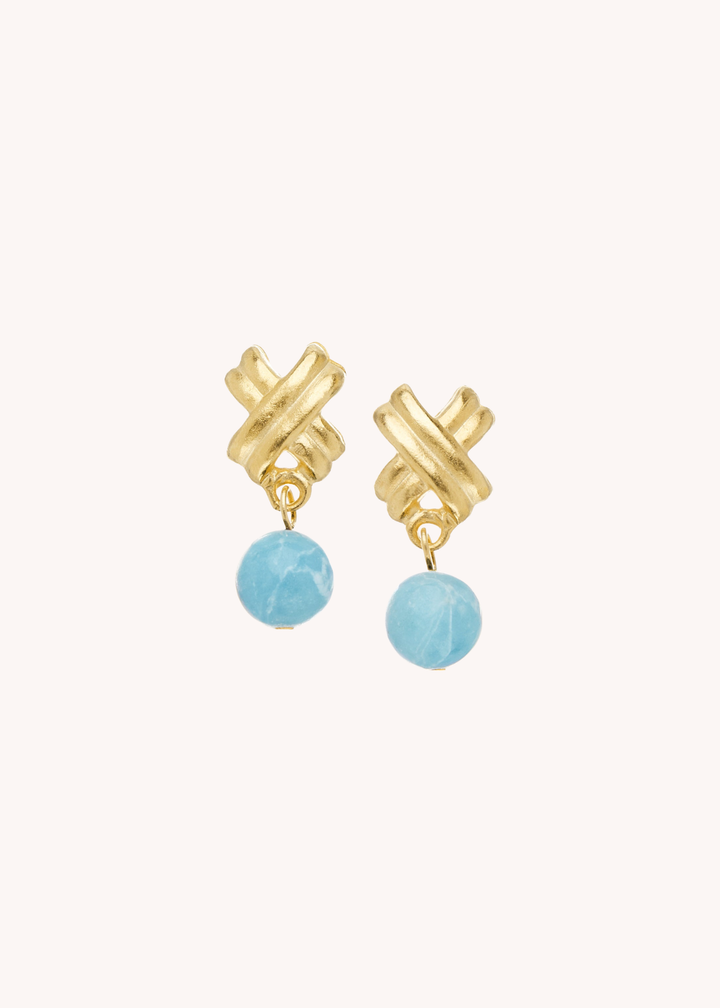 Mini X Jasper Drop Studs