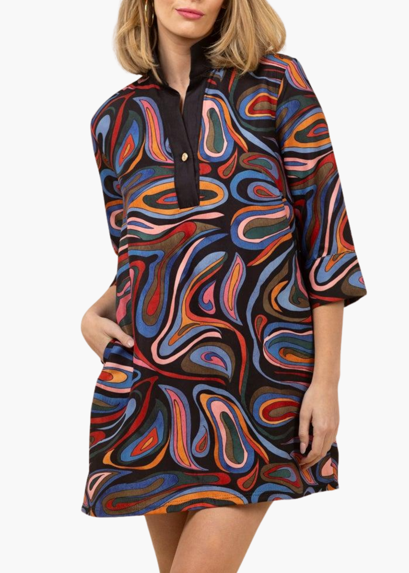 The Martha Dress in Vinyl Baby