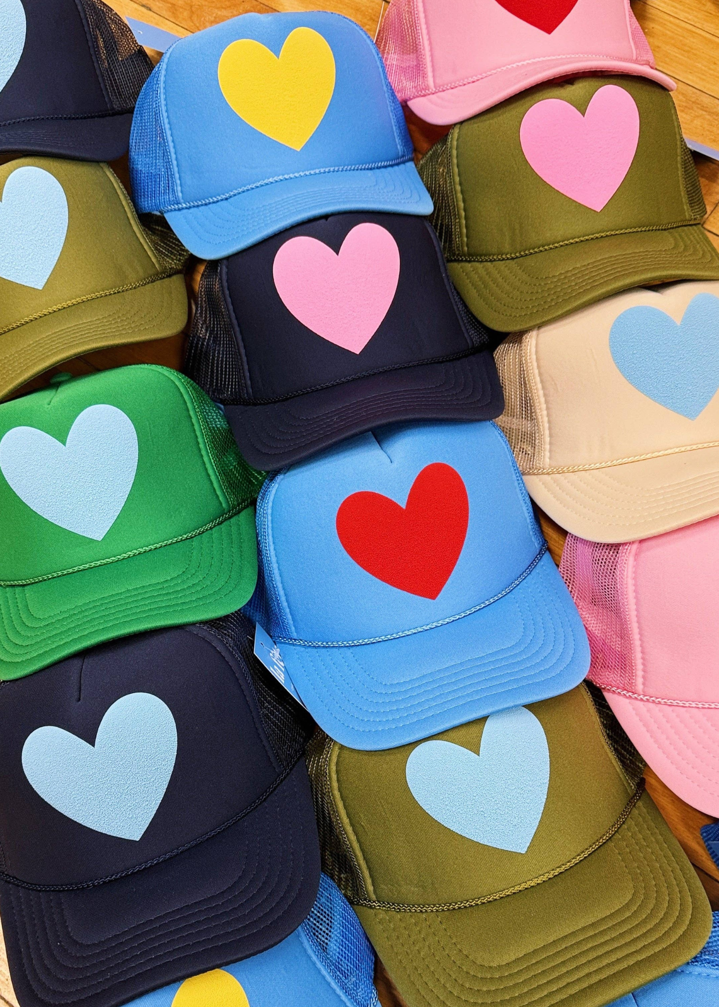 Happy Heart Trucker Hat