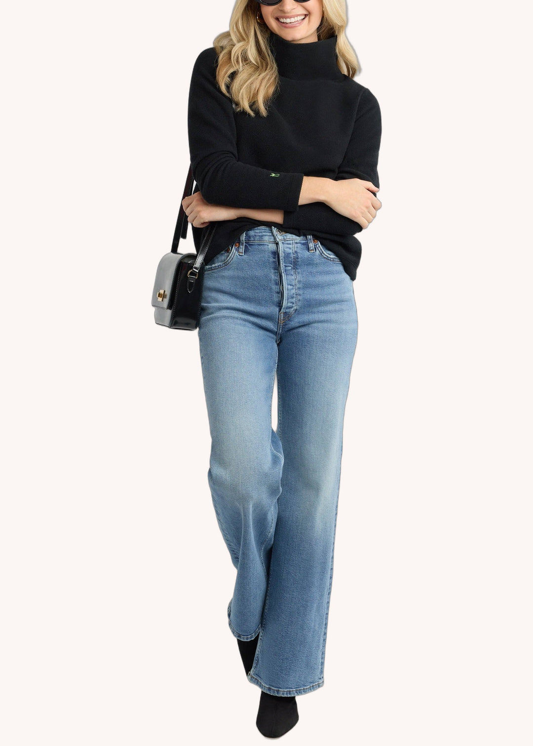 Greenpoint Turtleneck in Black